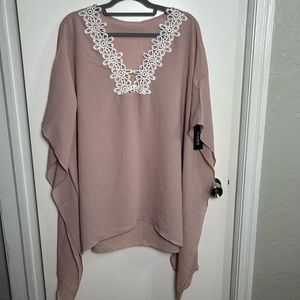 Zeraca Cover up in the color evening sand